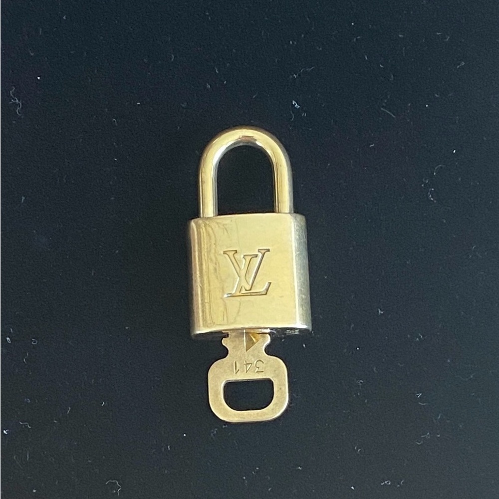 Louis Vuitton Monogram Padlock with Key #341